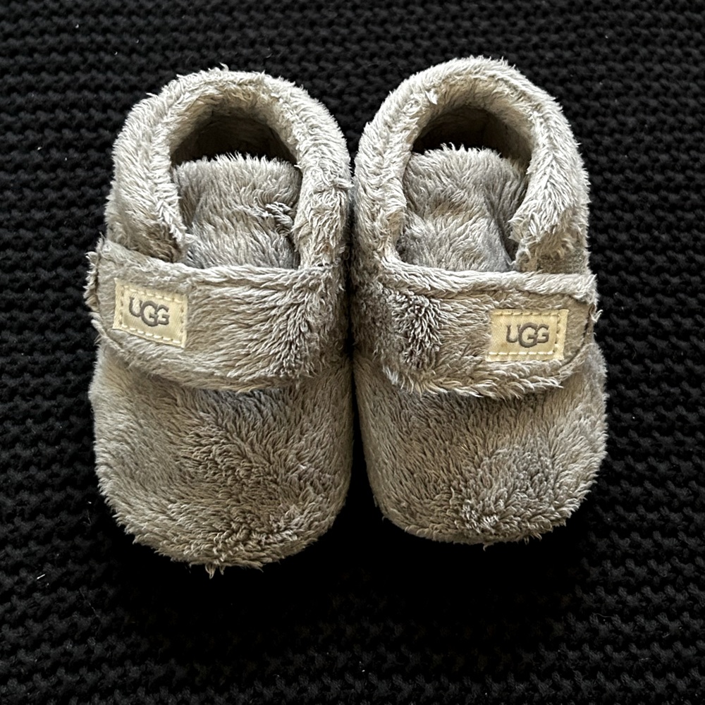 UGG Bixbee Baby Boots - Charcoal, Size - Small 2/3 (6-12 months)